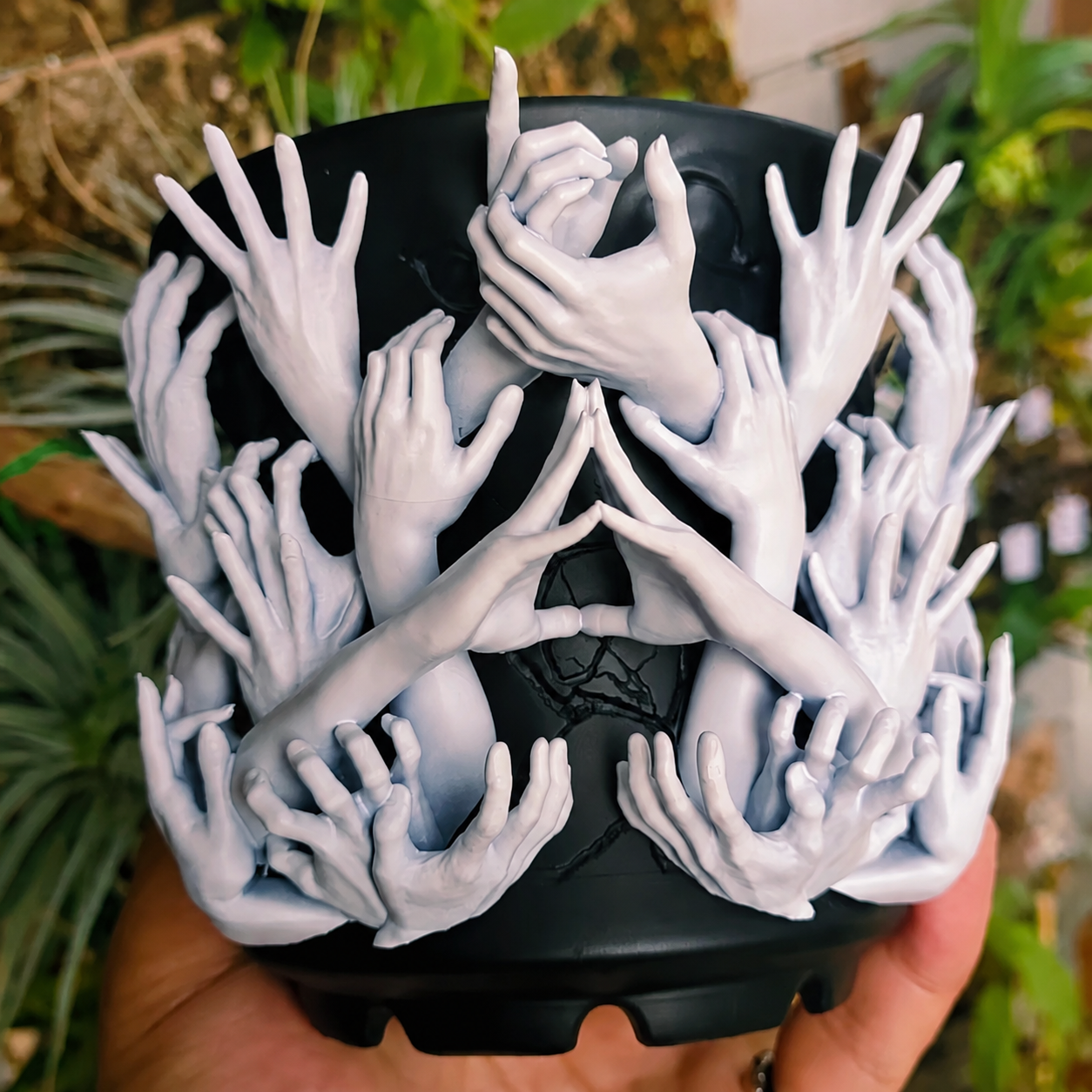 The Many Hands Reliquary — Sculptural Vessel