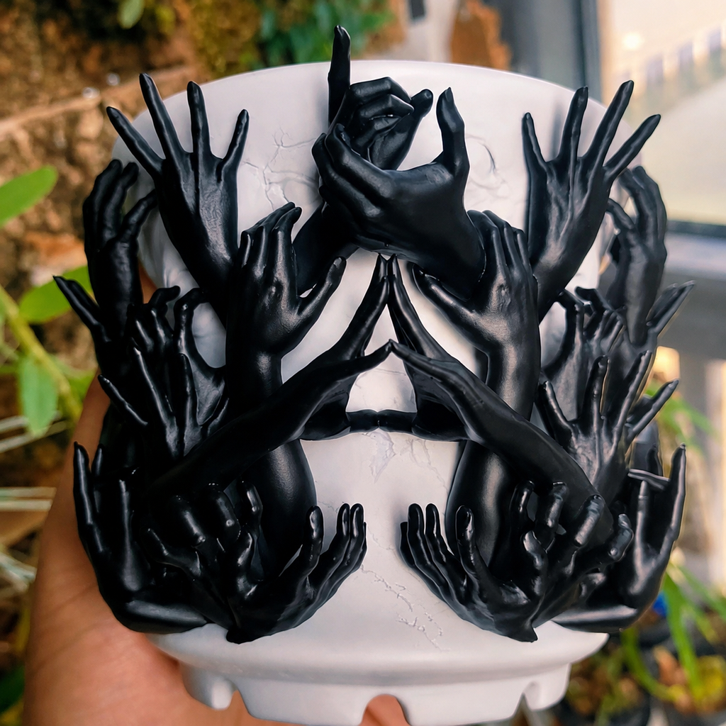 The Many Hands Reliquary — Sculptural Vessel