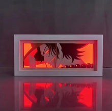 One Piece 3D Paper-Cut LED Desktop Lamp – 16-Color Anime Night Light