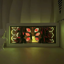 Demon Slayer 3D Paper Art LED Light – Anime Desk & Room Decor | New Edition